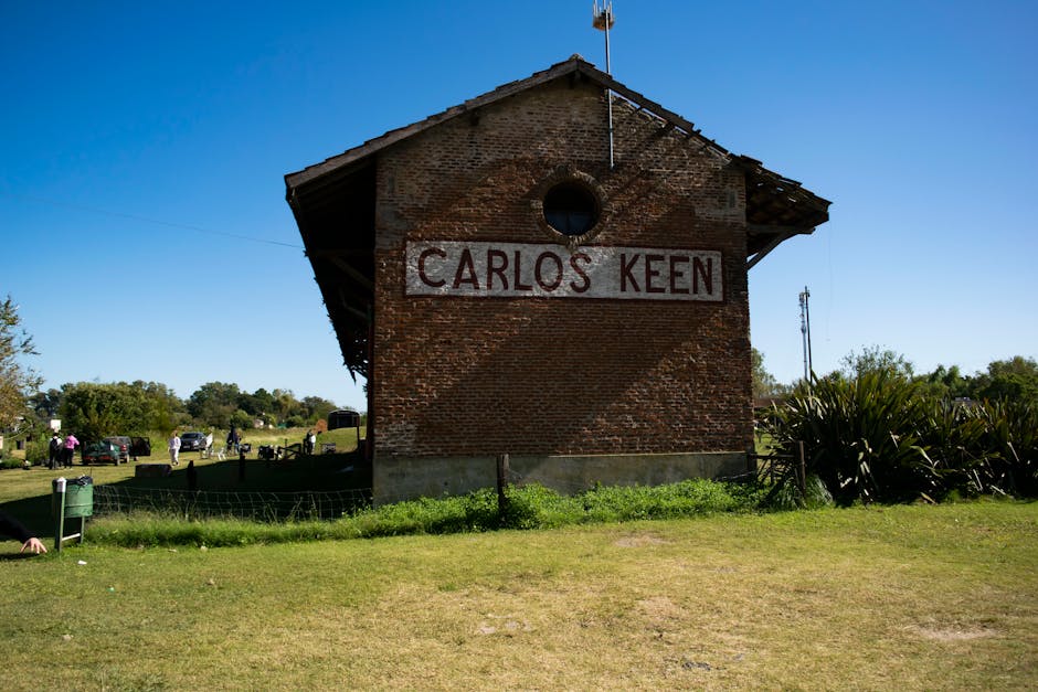Explore the rustic charm of the Carlos Keen station in Buenos Aires. A perfect blend of history and nature.