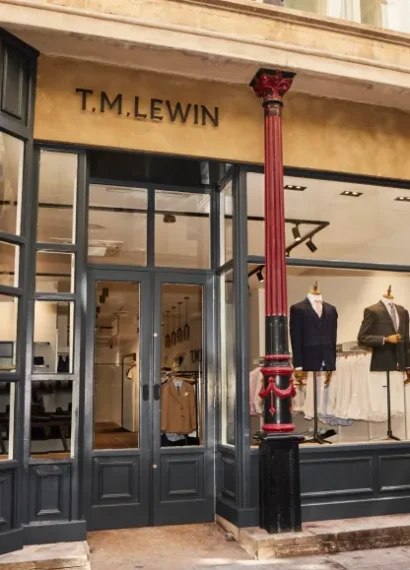 TM Lewin Returns to the High Street With a Slick New Flagship Store