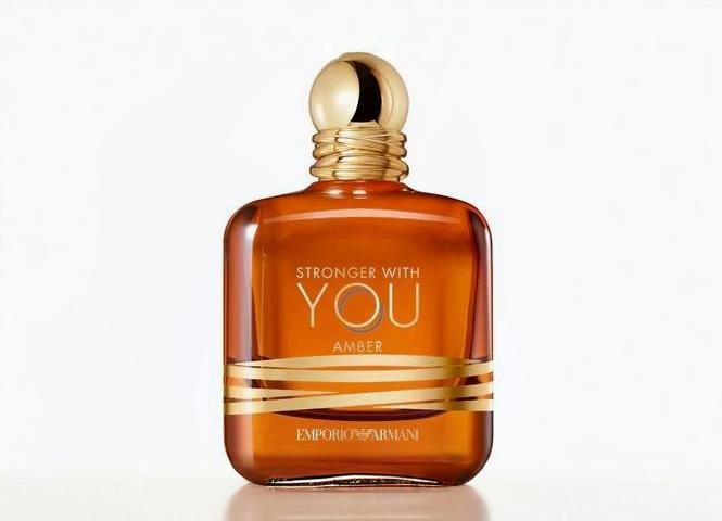 Armani adds Amber to the Stronger With You Fragrance collection Armani adds Amber to the Stronger With You Fragrance collection